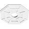 Ekena Millwork Logan Architectural Grade PVC Contemporary Ceiling Medallion, 14"OD x 3"ID x 4 3/4"C x 1"P CMP14LG-03000 - alternate 2